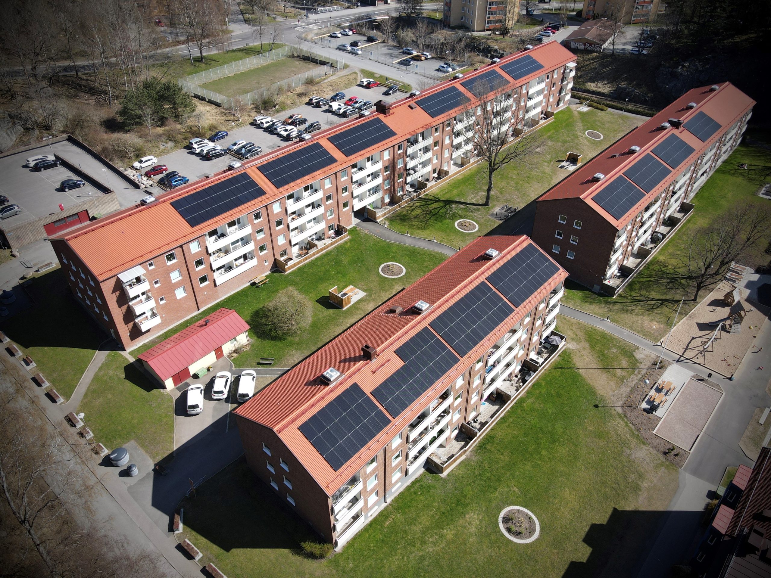 Solvarvsgatan solceller